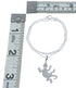 Navajo Sterling Silver Lizard Pendant Liquid Silver Necklace JX125339